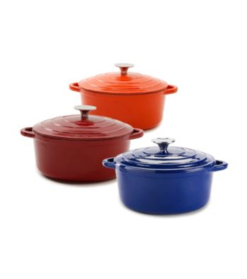 Ruff Hewn 3-qt. Cast-Iron Casserole Pan
