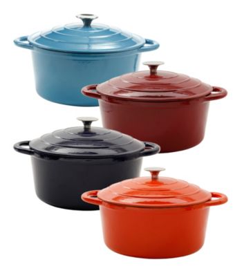 Ruff Hewn 5-qt. Cast-Iron Casserole Pan