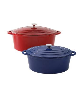 Ruff Hewn 7-qt. Cast-Iron Casserole Pan