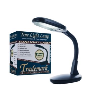Trademark Home Collection Deluxe Black Sunlight Desk Lamp