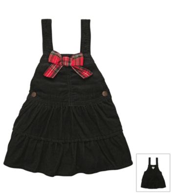 OshKosh B'Gosh® Baby Girls' Black Corduroy Jumper
