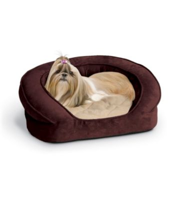 K&H Pet Products Deluxe Ortho Bolster Sleeper Bed