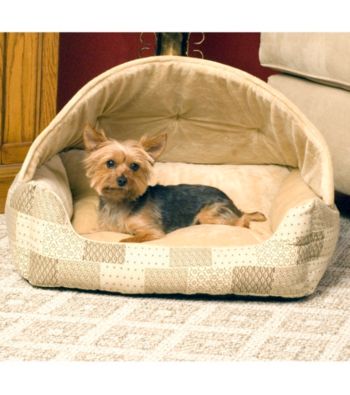 K&H Pet Products Patchwork Hooded Lounge Sleeper