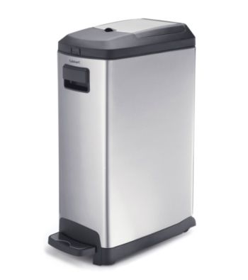 Cuisinart® 35L Stainless Steel Space Saver Step on Can