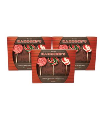 Hammond's Candies® Set of 3 Holiday Assorted Lollipop Gift Boxes