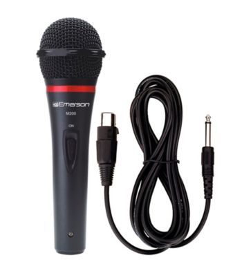 Emerson® Professional Microphone With Removable Cord