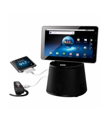 Dok 3-Port Smart Phone Charger with Speaker