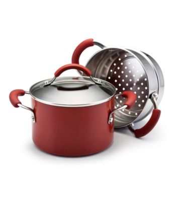 KitchenAid 3-Quart Covered Saucepot with Stainless Steel Steamer Insert