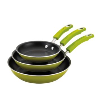 Rachael Ray® Porcelain II Yellow Triple Pack, Green