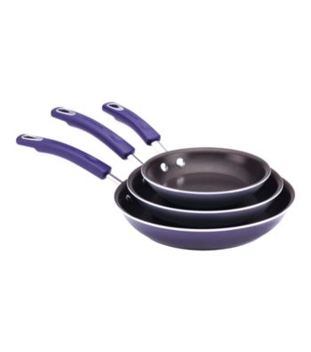 Rachael Ray® Porcelain II Purple Triple Pack Skillets