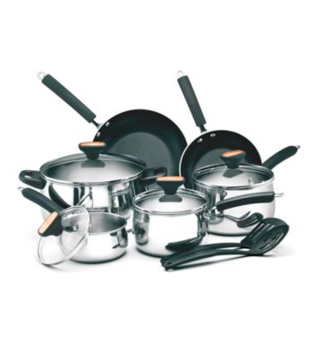 Paula Deen® Signature Stainless Steel 12-pc. Cookware Set