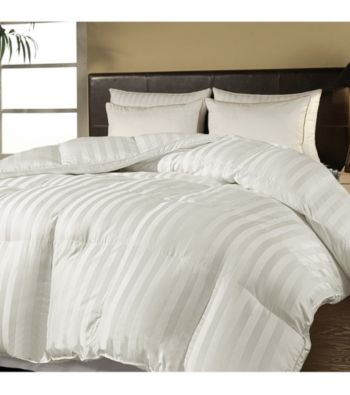 Blue Ridge Home Fashions Damask Stripe Down-Alternative Comforter