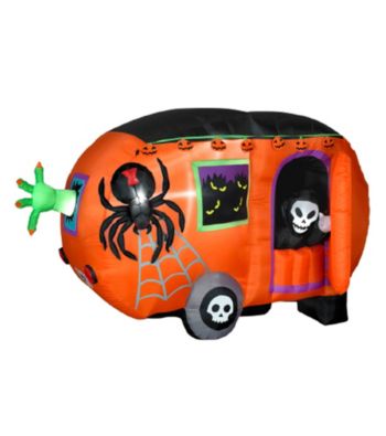 Animated Airblown Halloween Camper