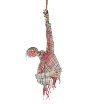 Hanging Ghoul Torso Animated Prop