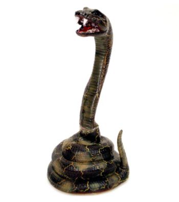 Striking Snake Animated Prop