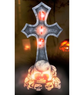 Fogging Skull Tombstone