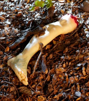 Lifesize Severed Leg