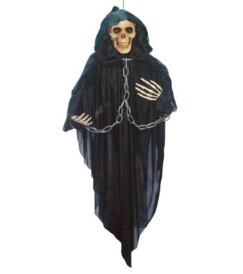 Hanging Black Reaper in Chains
