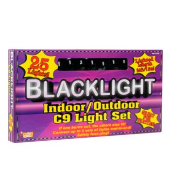 24' Blacklight String Lights