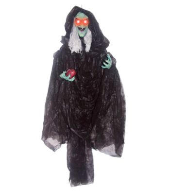 Hanging Witch with Apple