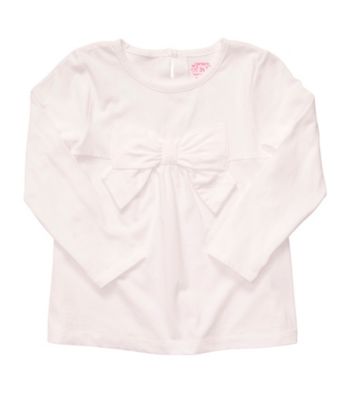 Carter's® Girls' 2T-6X White Bow Top