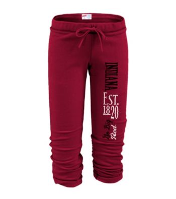 Soffe® Juniors' Indiana Football Capri Sweatpants