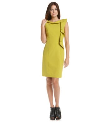 Calvin Klein Portrait Collar Sheath