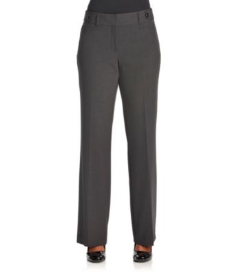 Briggs New York® Petites' Slimming Solutions Pants with Side Tabs