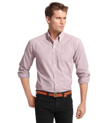 UPC 719240780541 product image for Izod® Men's Essential Stripe Buttondown Shirt | upcitemdb.com