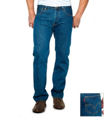 Levi's® Men's Red Tab™ 501® Dark Stonewash Original Button-Fly Jeans