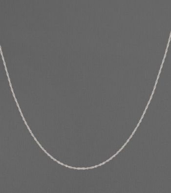 14K White Gold Perfectina Chain Necklace