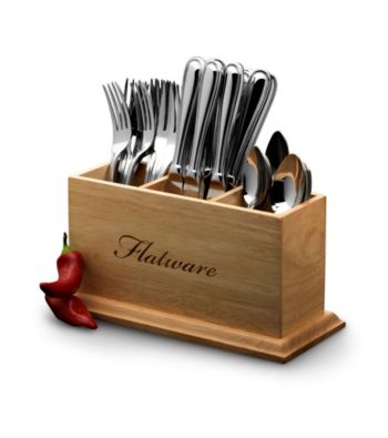 Mikasa® Hayden 36-pc. Flatware Set with Caddy