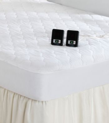 LivingQuarters Quilted Automatic Heated Mattress Pad