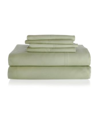LivingQuarters 300-Thread Count Cotton Rich 6-pc. Sheet Sets
