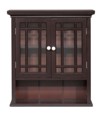 Elegant Home Fashions® Neal 2-Door, 1-Shelf Wall Cabinet