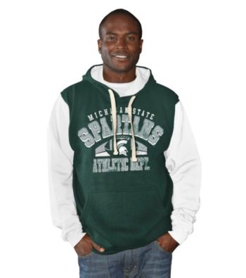 G-III Men's Green Michigan State Safety Fleece Pullover Hoodie