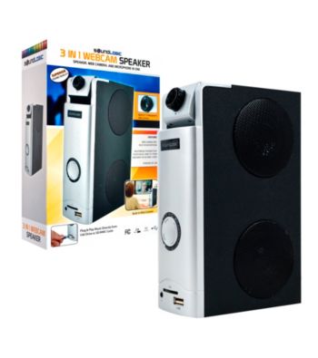 Trademark Games™ 3-in-1 Webcam Desktop Speaker