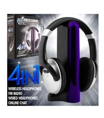 Trademark Games™ Digital 4-in-1 Wireless Headphones