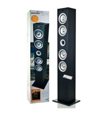 Takashi Remote Controlled Digitower Audio Speaker for MP3 Players