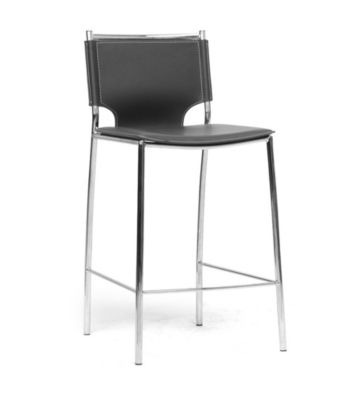 Baxton Studios Set of 2 Montclare Modern Counter Stools