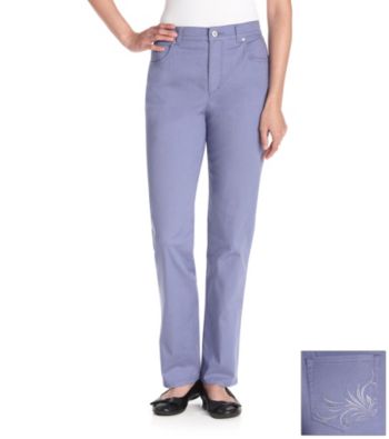 Gloria Vanderbilt® Amanda Radiance Scrolling Vine Jeans
