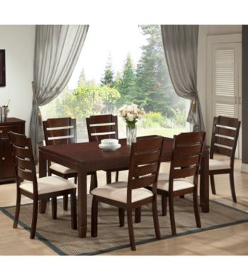 Baxton Studios Victoria 7-pc. Modern Dining Set