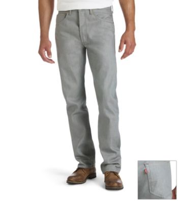 Levi's® Men's 501® Original Shrink-to-Fit™ Silver Jeans