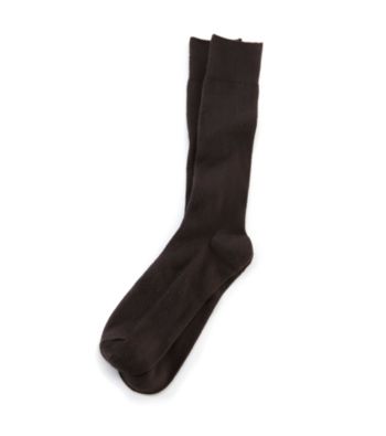 Kenneth Roberts Platinum® Men's Pima Small Rib Dress Socks