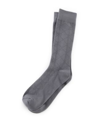 Kenneth Roberts Platinum® Men's Pima Lattice Dress Socks