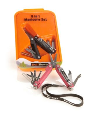 Ruff Hewn 8-in-1 Manicure Tool Set