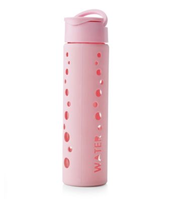 Design for Living™ Pink Glass Water Bottle