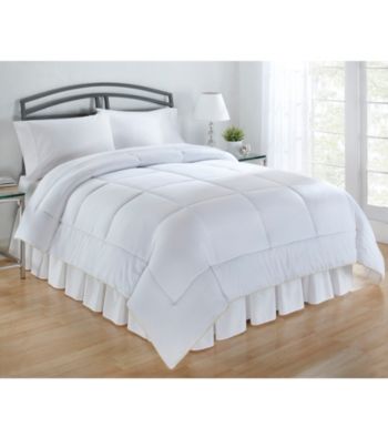 LivingQuarters Lightweight Down-Alternative Comforter