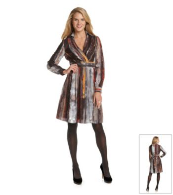 Vince Camuto® Banded Waist Dress