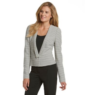 Nine West® Striped Jacket